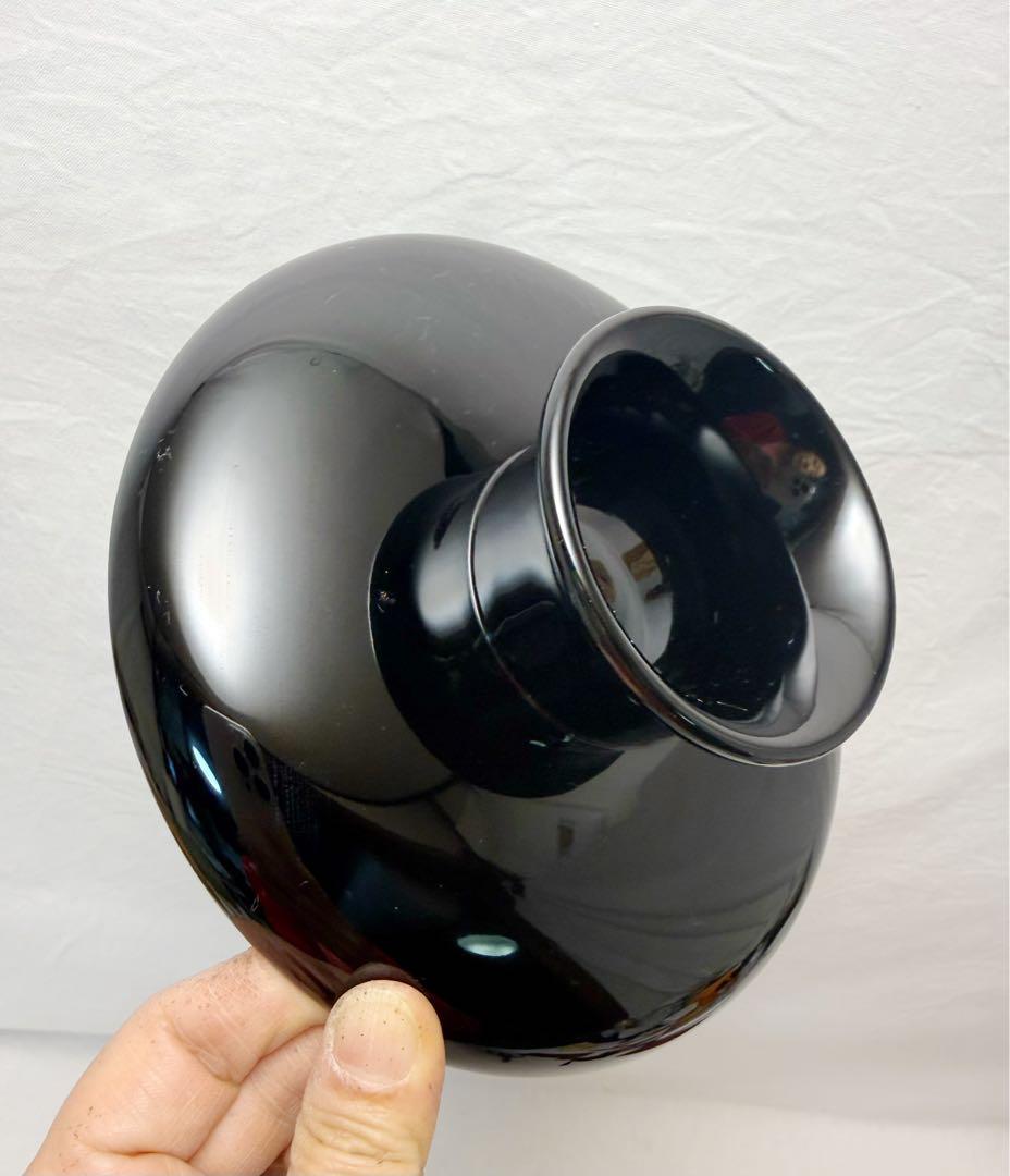 未使用 茶道具 輪島塗 黒真塗 天目台 茶器 抹茶 共箱