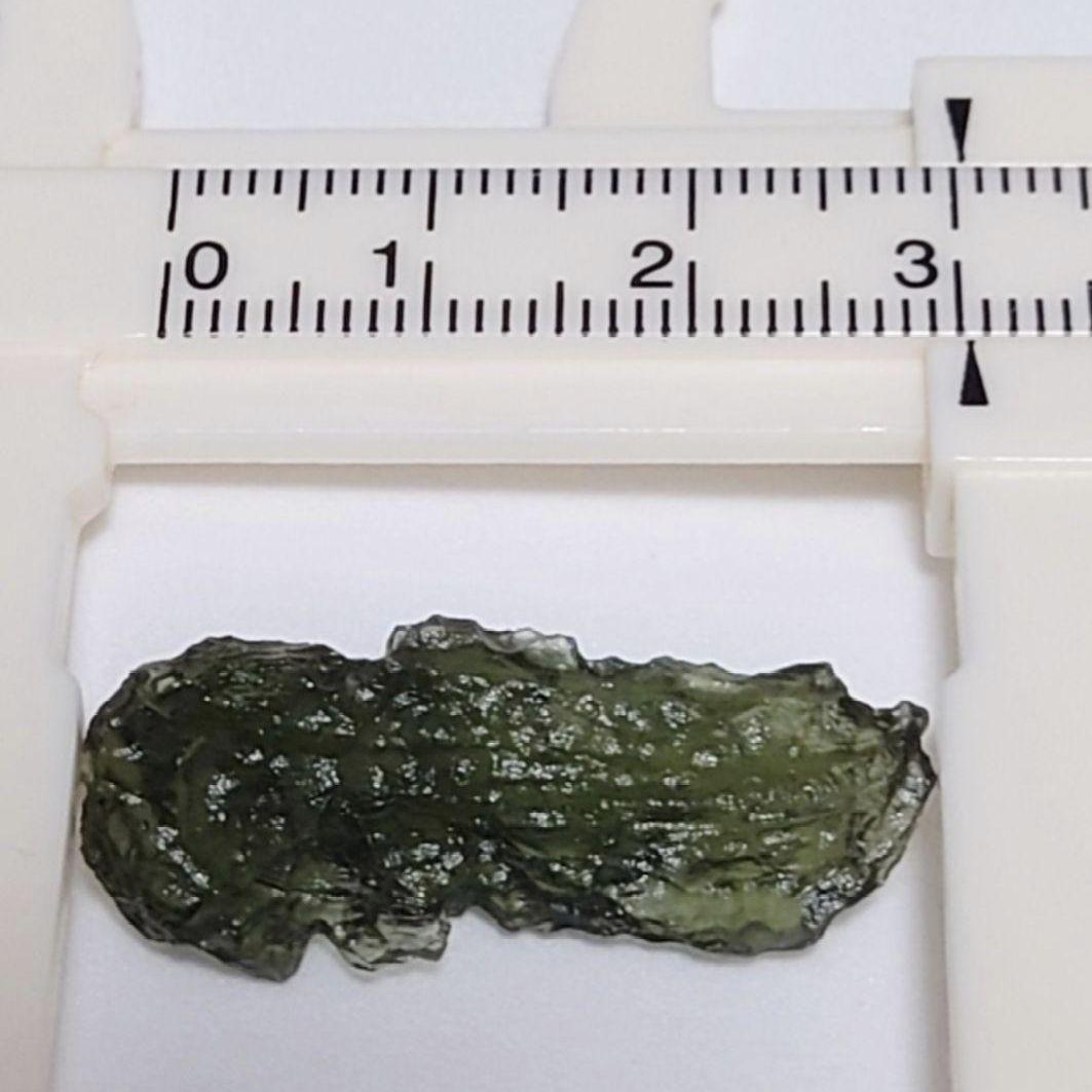 ★モルダバイト ミニ原石 2.5g①(SA+)