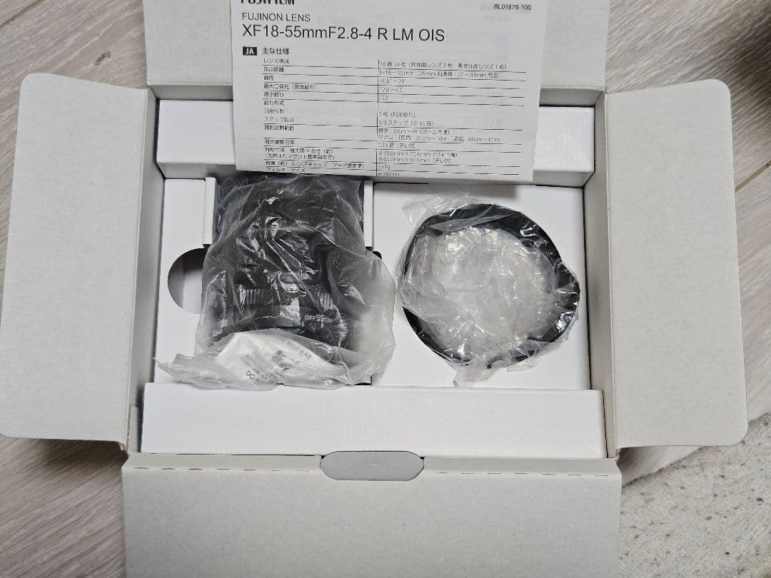 レンズ(ズーム) Fujinon XF18-55mm F2.8-4 R LM OIS