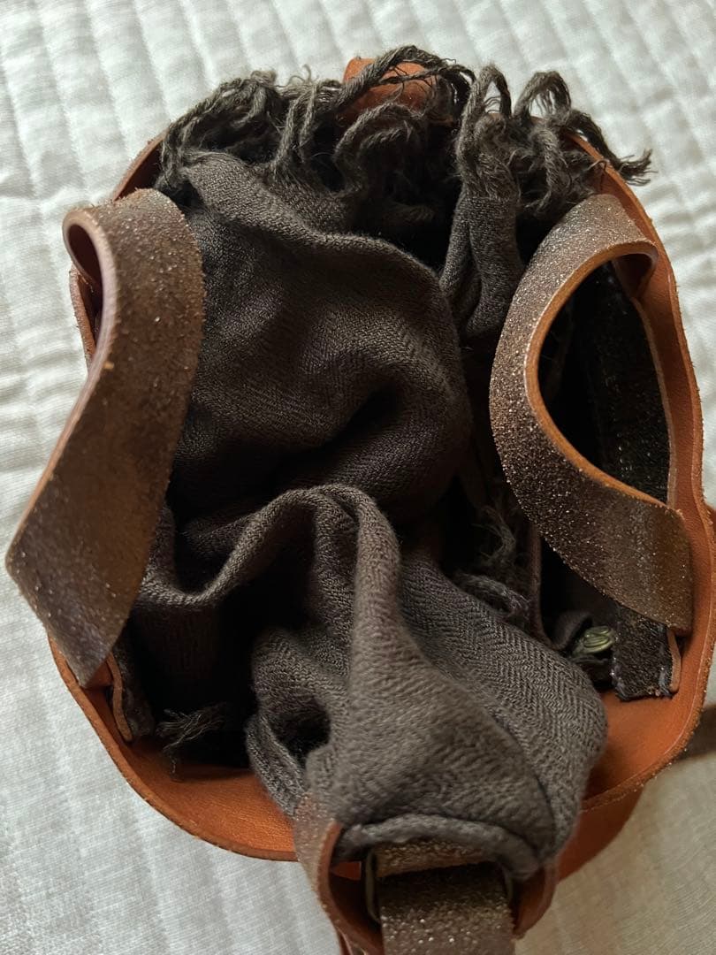 美品⭐︎エバゴス⭐︎カゴバック　ミニどんぐり