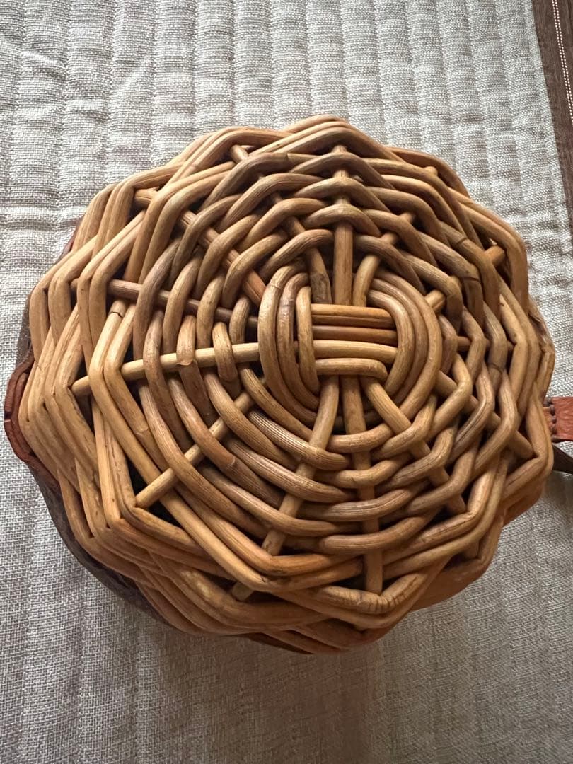 美品⭐︎エバゴス⭐︎カゴバック　ミニどんぐり