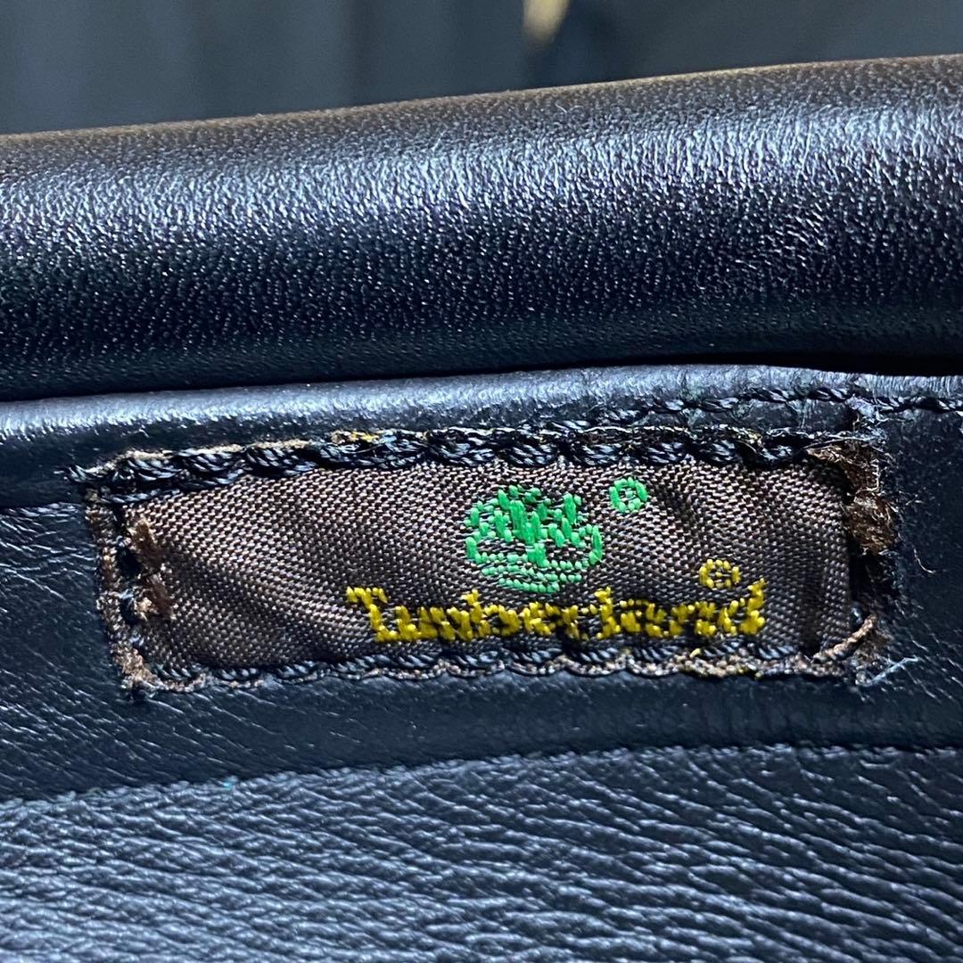 ティンバーランド　26cm デッキシューズ ビブラムソール ブラック 黒 レザー