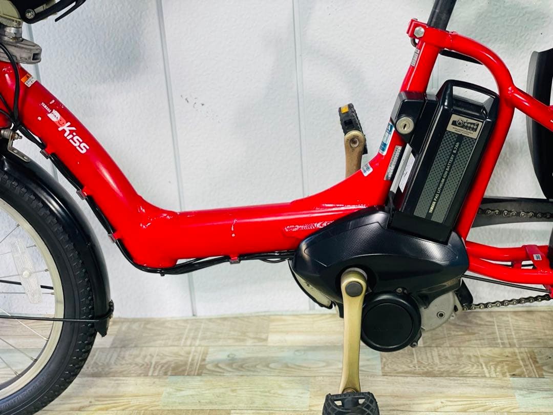 2993ヤマハ8.7アンペア3人乗り対応20インチ子供乗せ　電動アシスト自転車