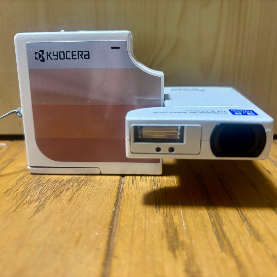 【動作確認済】KYOCERA Finecam SL300R デジカメ レトロ写真