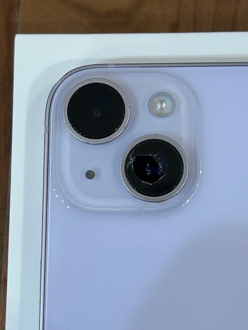 値下げ　iPhone14 256GB パープル