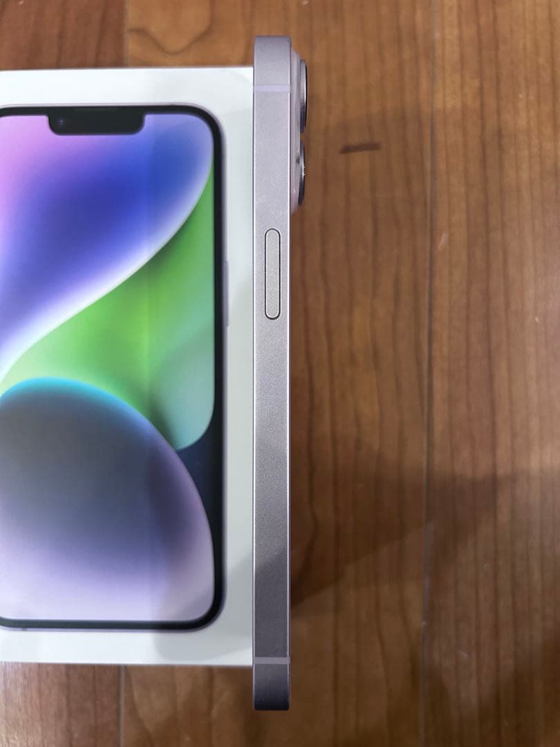 値下げ　iPhone14 256GB パープル