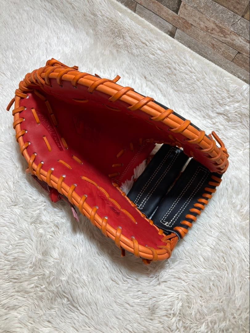 美品　GLOVE WORKS キャッチャーミット 野球　左利き