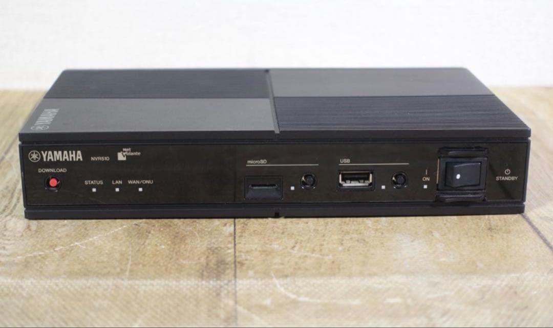 YAMAHA NVR510 ギガアクセスVoIPルーター アダプター付属