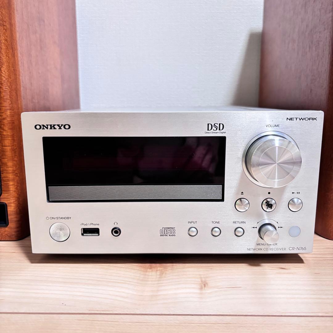 ONKYO ネットワークCDレシーバー CR-N765 スピーカー D-N7X