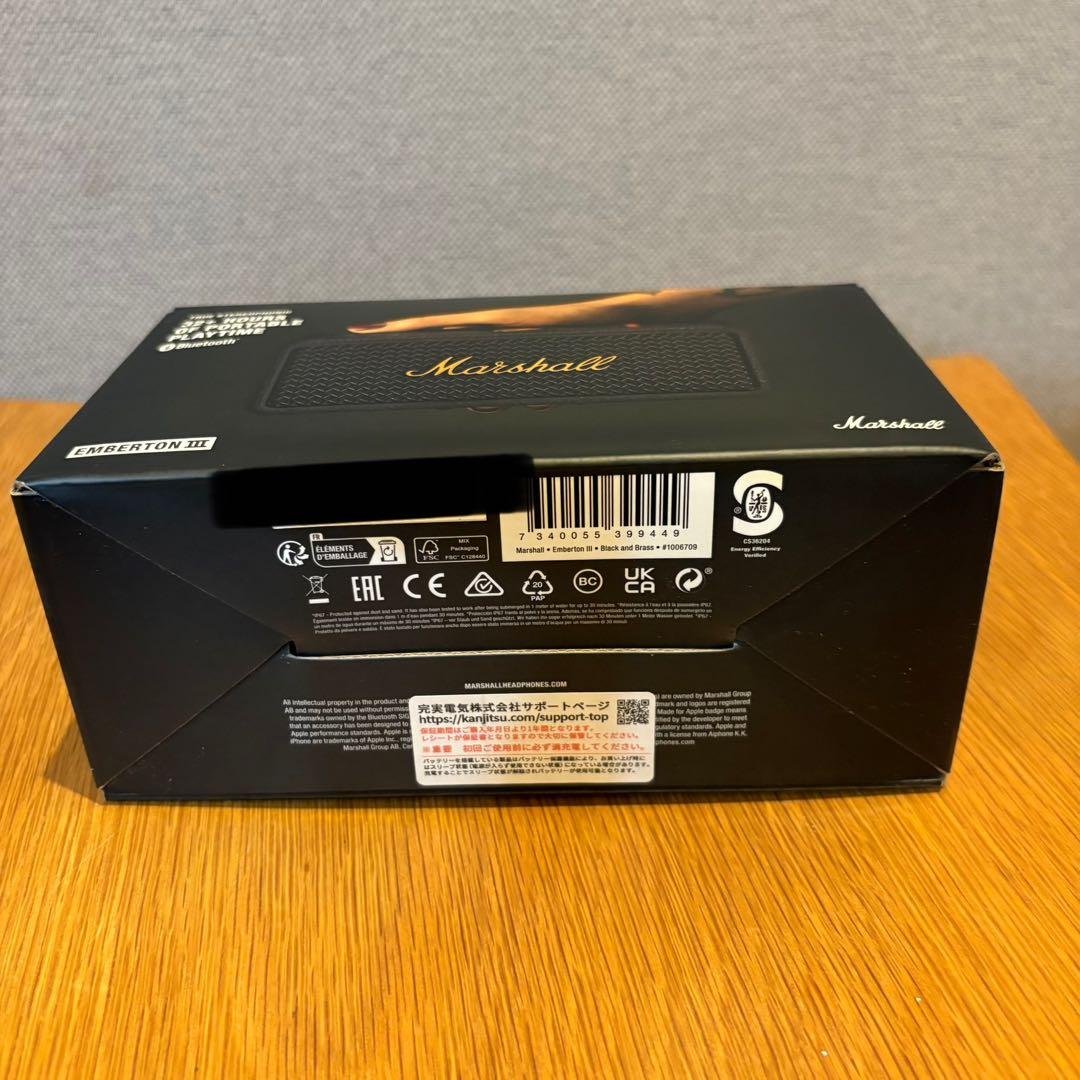 Marshall EMBERTON III ワイヤレススピーカー
