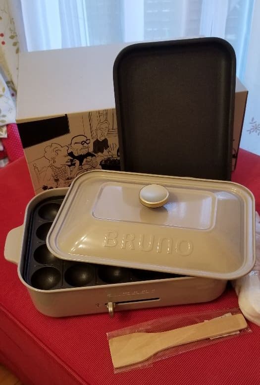 ★BRUNO★限定色★グリルプレート★ホットプレート★たこ焼き★アヒージョにも★