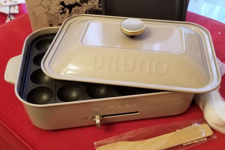 ★BRUNO★限定色★グリルプレート★ホットプレート★たこ焼き★アヒージョにも★