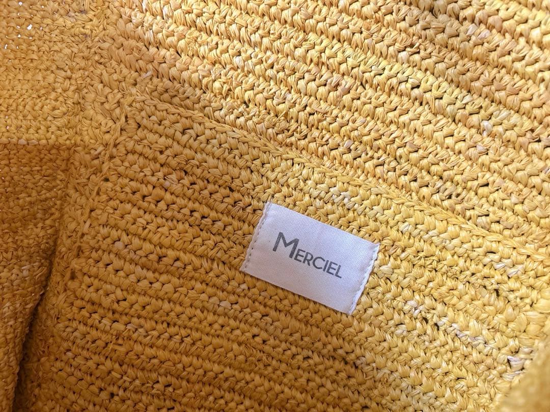 美品　MERCIEL カゴバッグ
