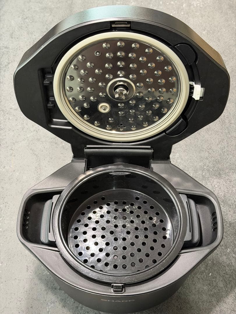 ヘルシオ ホットクックKN-HW16G-B 1.6L 黒