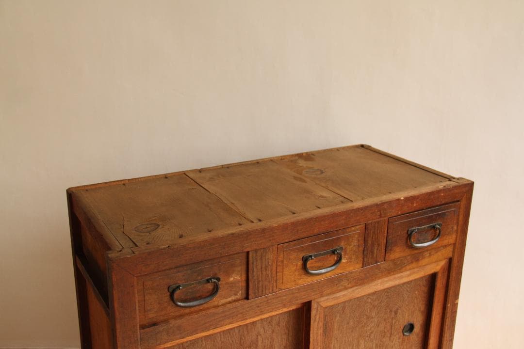 棚　木製　収納棚　食器棚　古道具　古家具　アンティーク　ヴィンテージ　レトロ