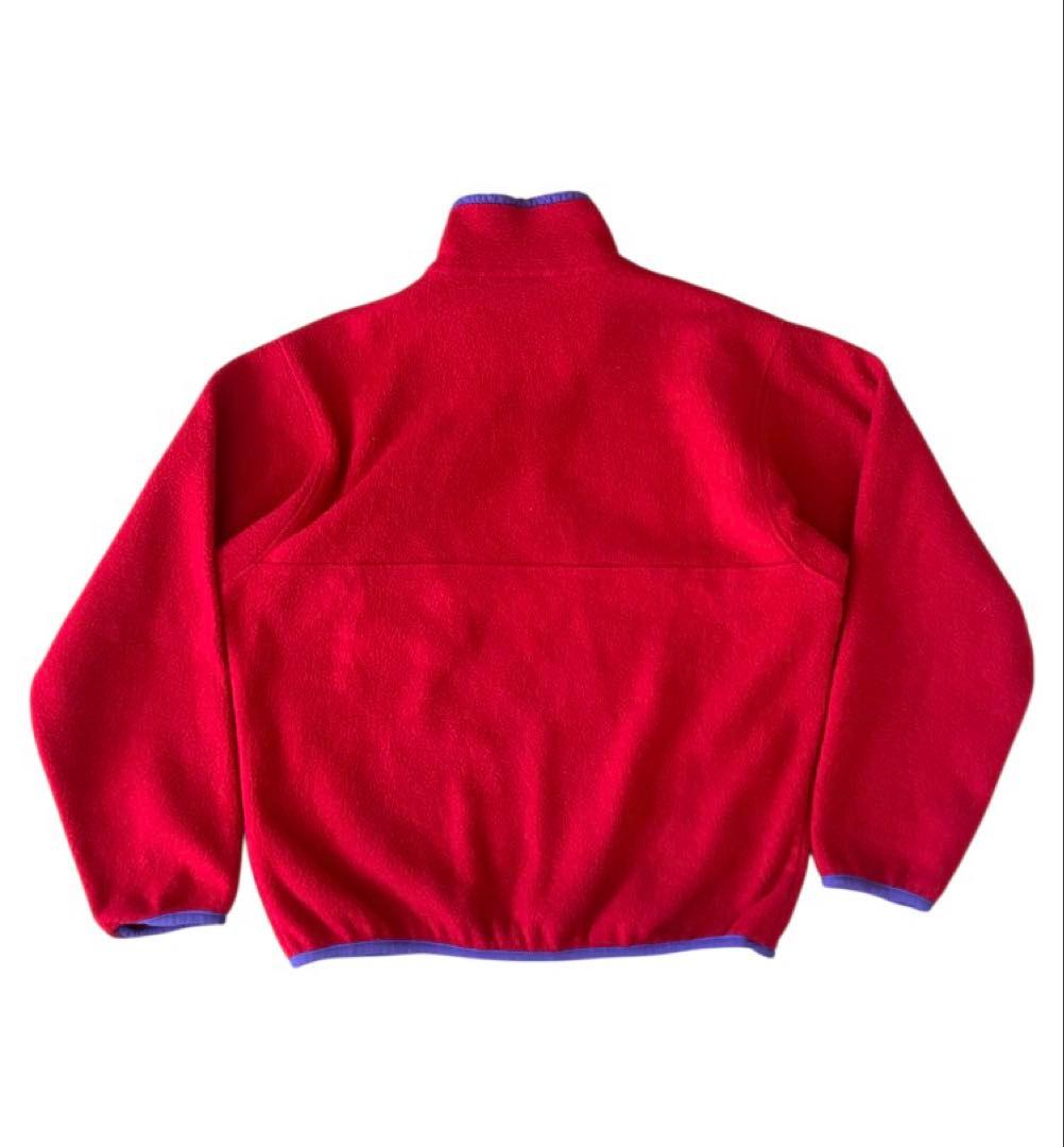 USA製 パタゴニア シンチラスナップt 前立て フリース　プルオーバー M