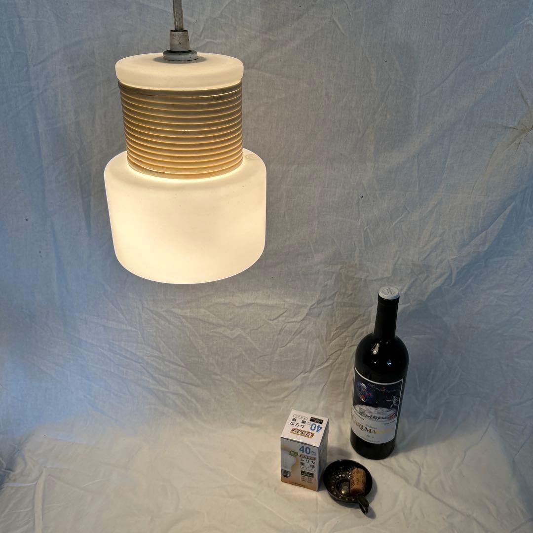 70s80sヴィンテージランプ 北欧　ガラス　ミッドセンチュリー　ポストモダン