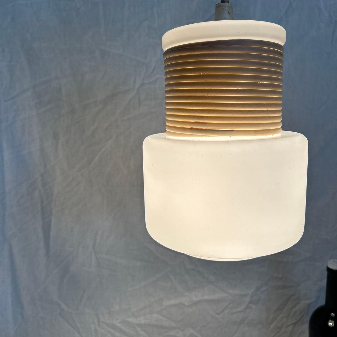 70s80sヴィンテージランプ 北欧　ガラス　ミッドセンチュリー　ポストモダン