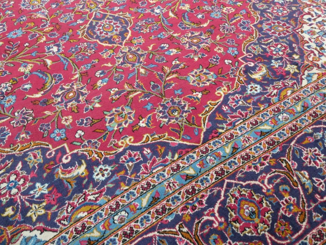 大判　ペルシャ絨毯　401×294cm　イラン産　手織り