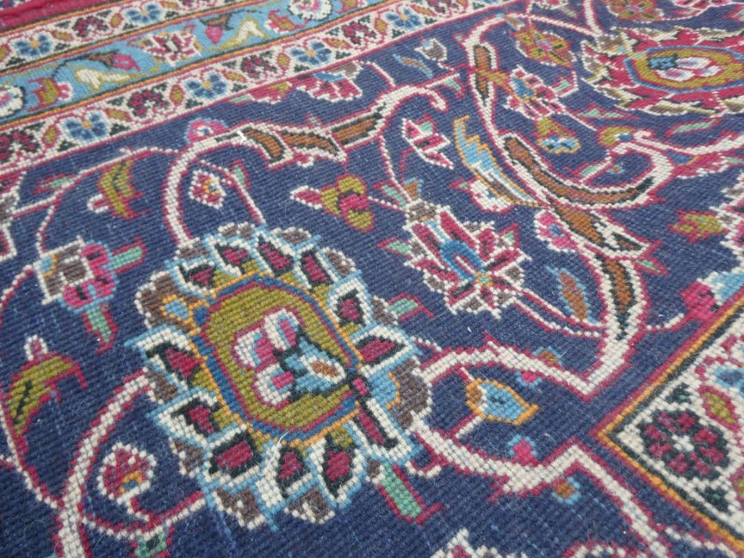 大判　ペルシャ絨毯　401×294cm　イラン産　手織り