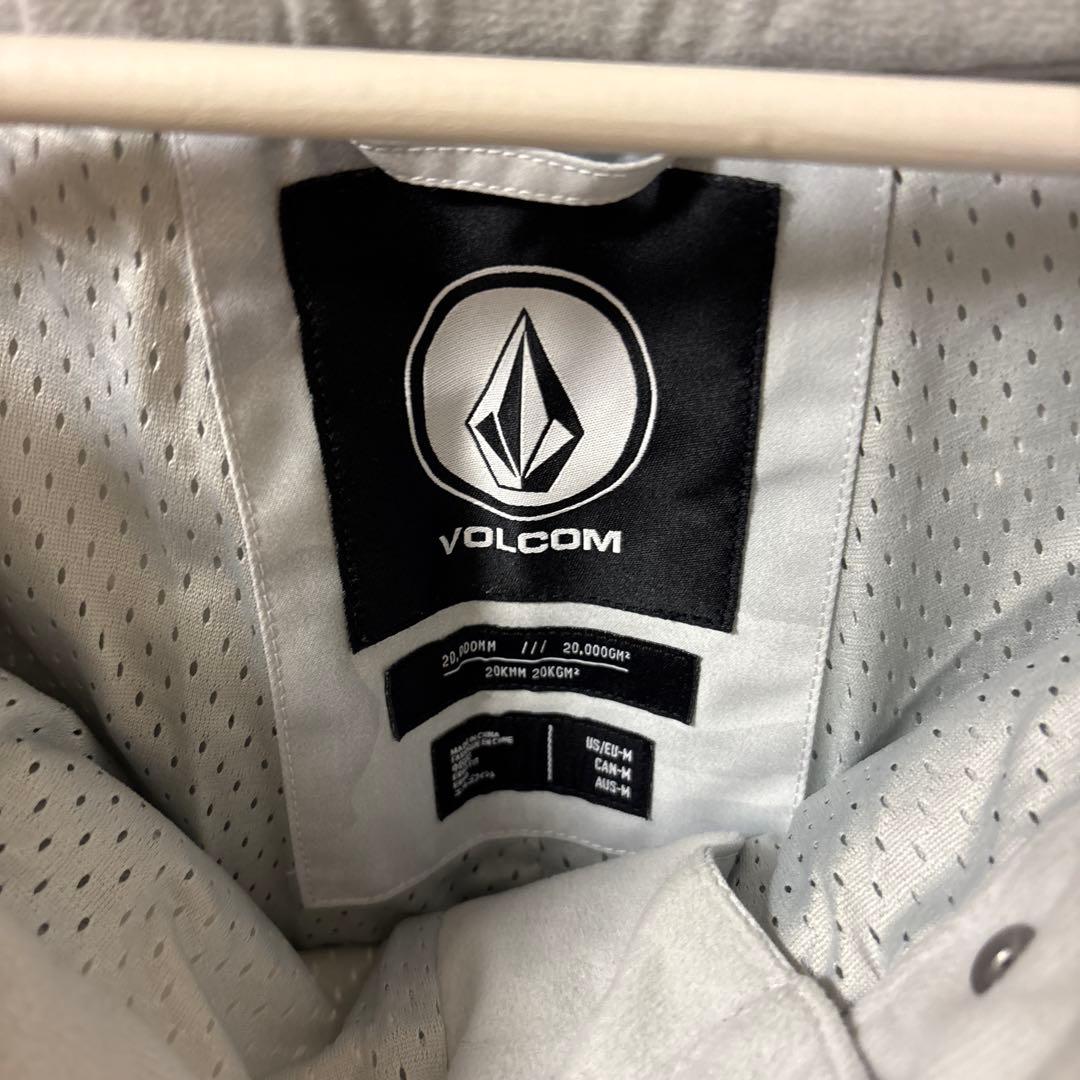 VOLCOM スノボードウェア　パンツ　カモフラ　白