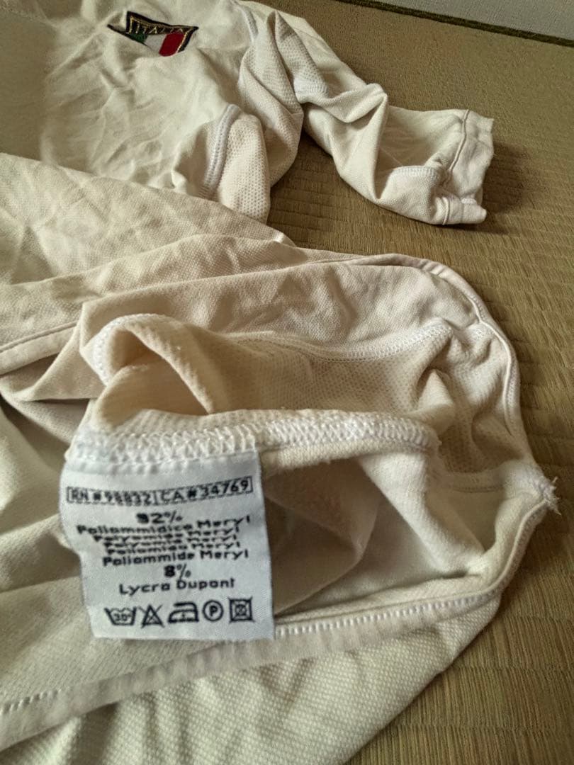 イタリア　代表　カッパ　サッカー　フットサル　カラー　ホワイト　サイズL