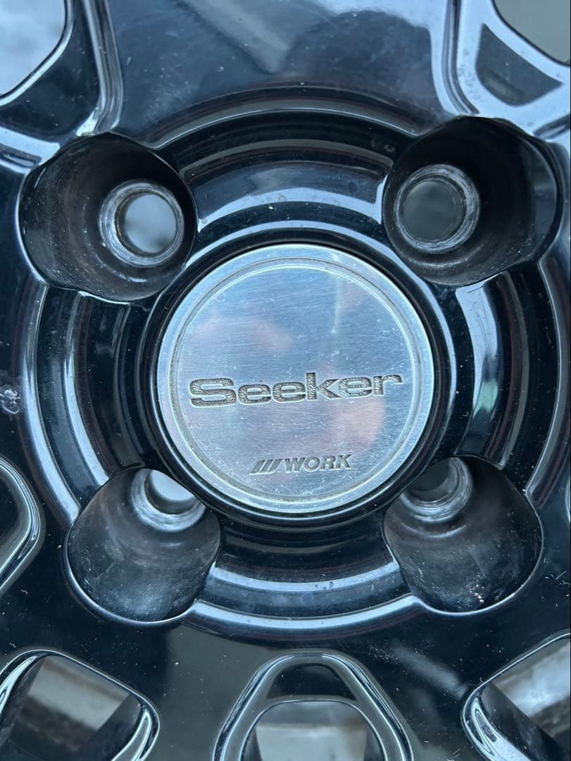 work seeker 16インチ8J +28通しタイヤ付き①