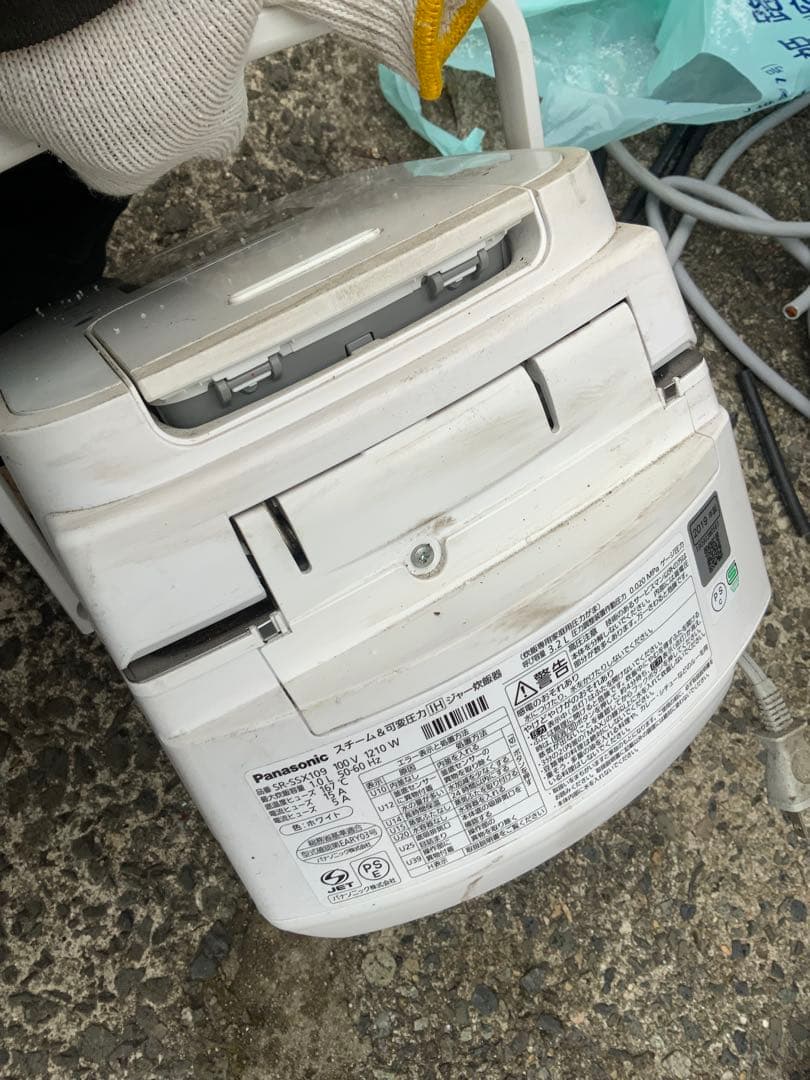 【動作品】Panasonic パナソニック SR-SSX109 スチーム&