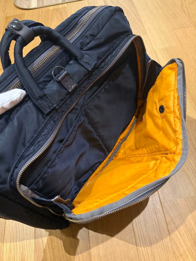 ポーターＰＸタンカー　3wayブリーフケース　アイアンブルー