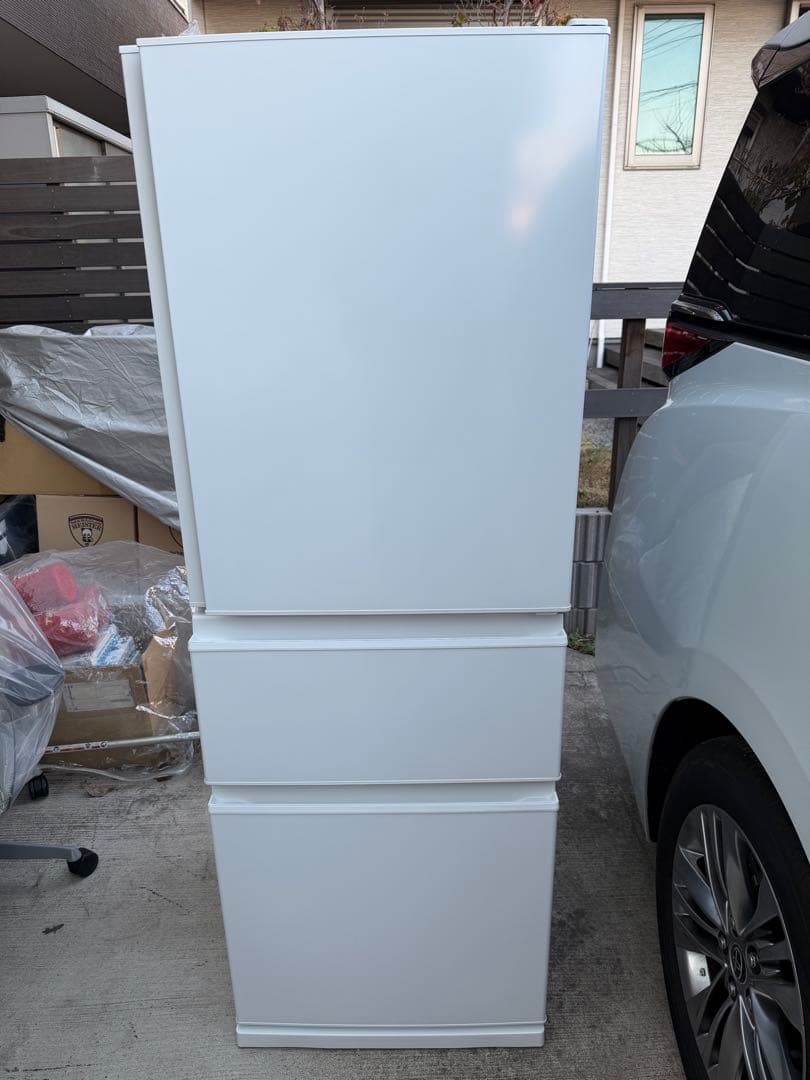 【極美品】三菱 3ドア冷蔵庫 MR-C33H-W1 全国送料無料