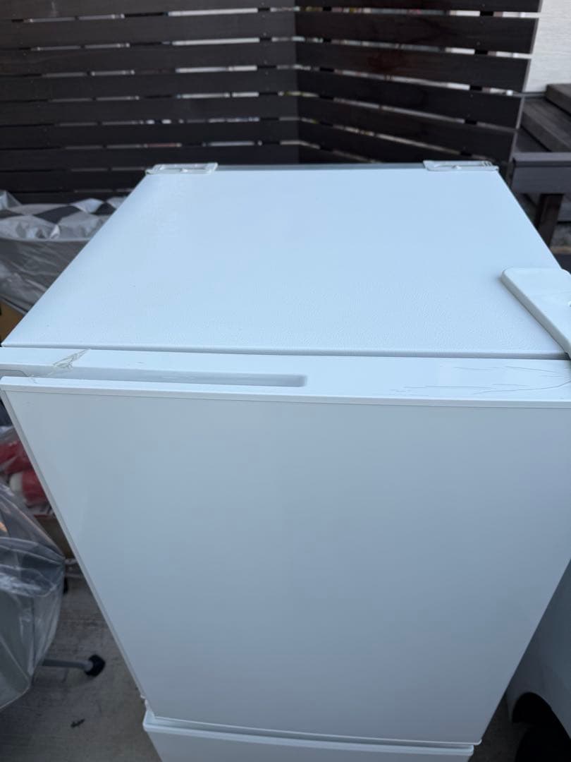 【極美品】三菱 3ドア冷蔵庫 MR-C33H-W1 全国送料無料