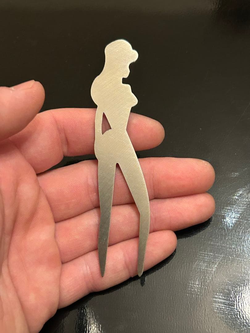 超オシャレ女性シルエットのデザイン グリーンフォーク 10枚セット