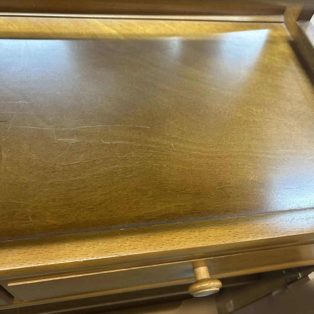 カリモク　電話台・ファックス台