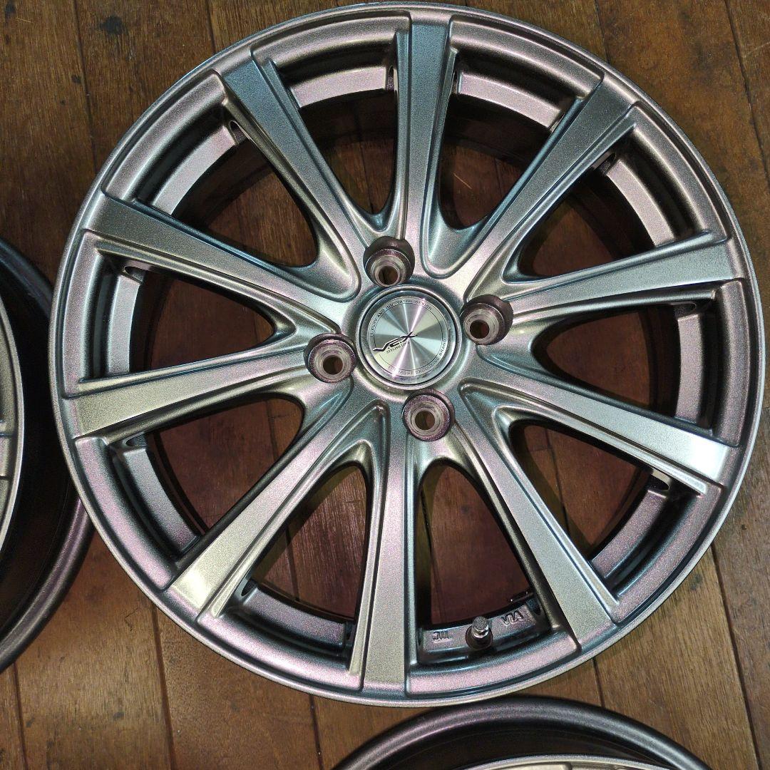 ミ*ツ様 美品　送込　2023年　社外アルミ　16×6　P100　4穴　ライズ