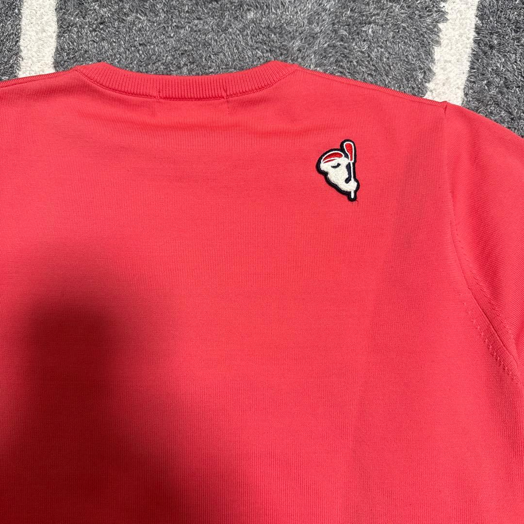 and per se コーラルピンク セーター M