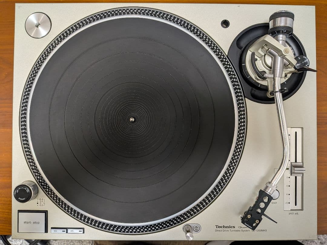 Technics SL-1200MK5 SHURE M44Gカートリッジ付