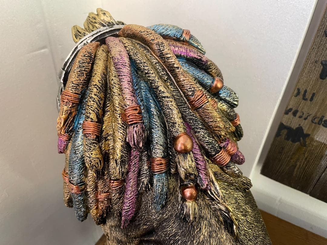 ボブ・マーリー　置物　オブジェ　ライオン　飾り　アニマル　動物　レゲエ　ラスタ