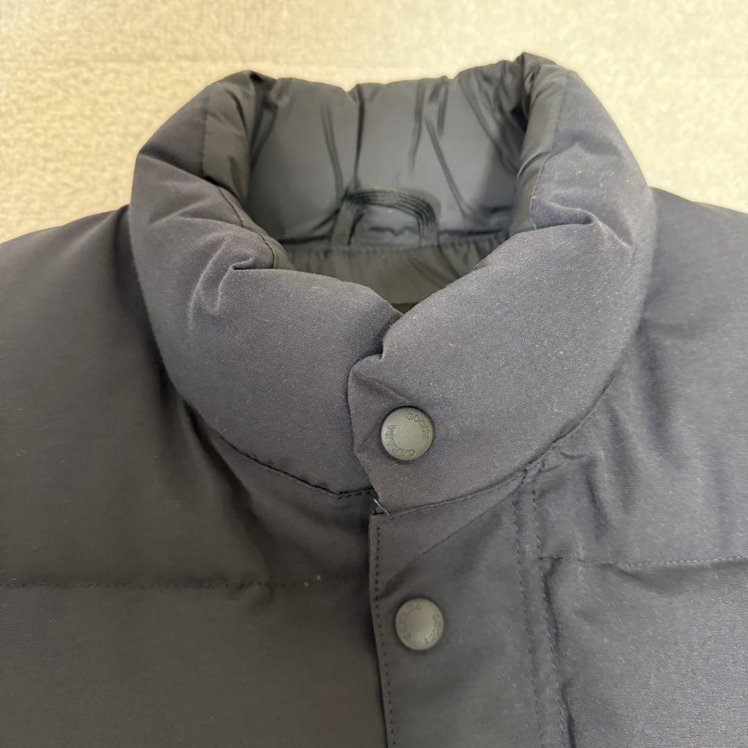 【美品】  カナダグース ダウンベスト ネイビー