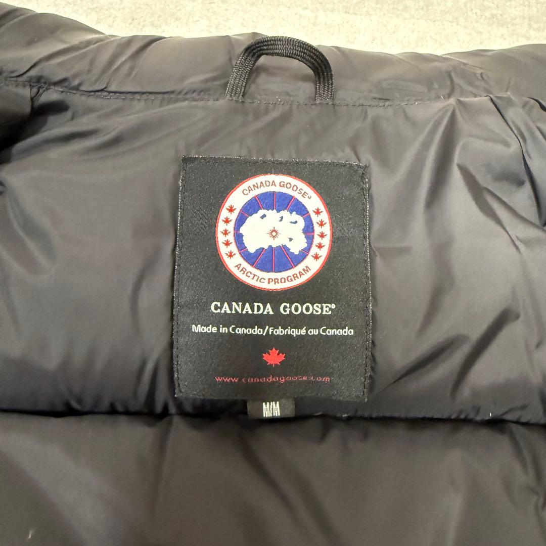 【美品】  カナダグース ダウンベスト ネイビー