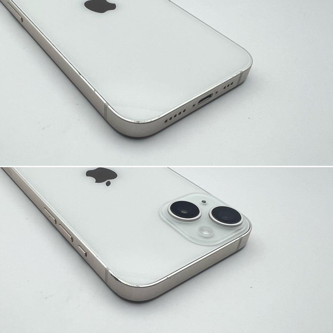 バッテリー新品 iphone14 128GB スターライト SIMフリー 完動品