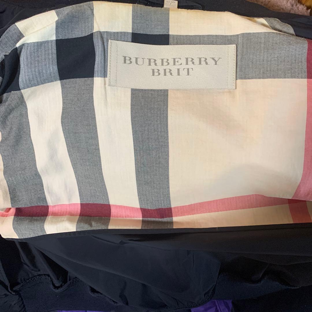 BURBERRY BRIT BLACKナイロンジャケット