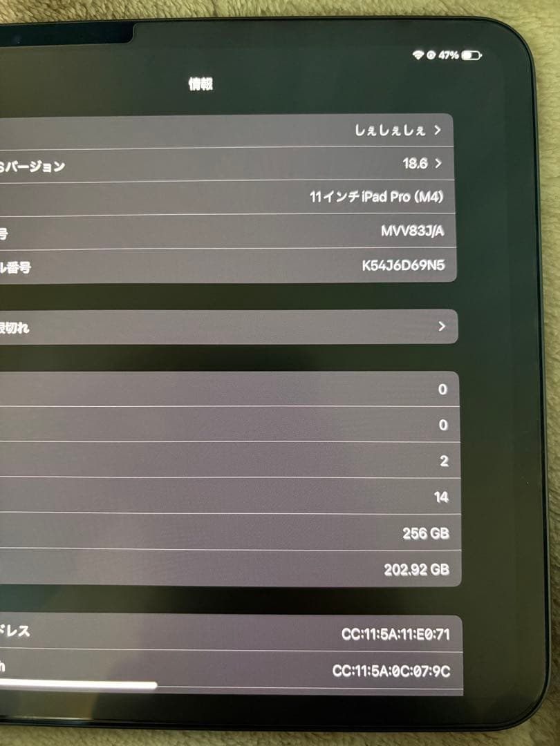 iPad Pro 2024 M4 本体