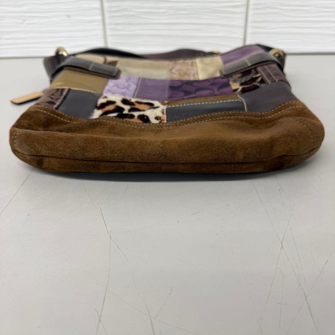 パッチワークショルダーバッグ　コーチ　coach