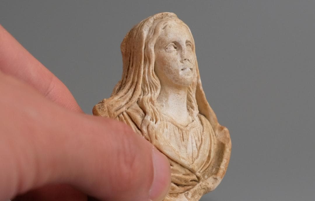 聖母彫刻、西洋彫刻、 アンティーク雑貨 ヨーロッパ