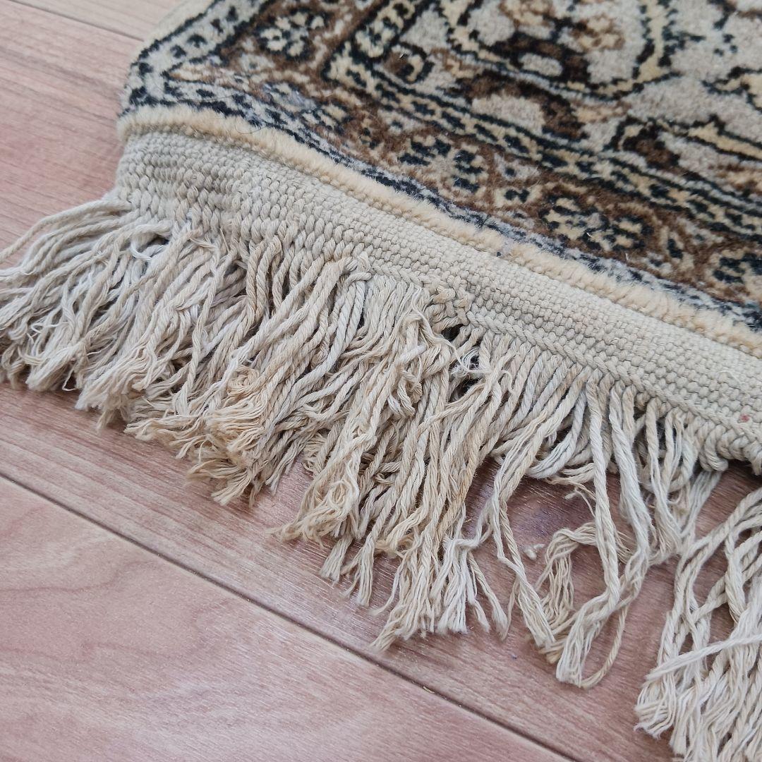 Y2736 トルコ絨毯 カイセリ ウール 手織り 大判292×198㎝