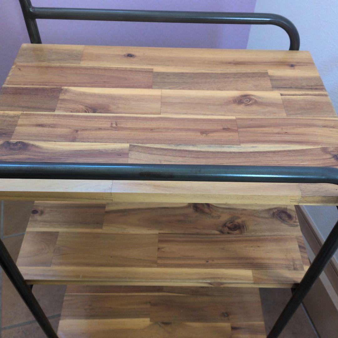 ウニコ　unico ラボラ　ワゴン　ラック　木製