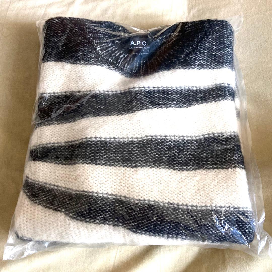 [A.P.C.] PULL SEBASTIEN - 総柄ニットプルオーバー