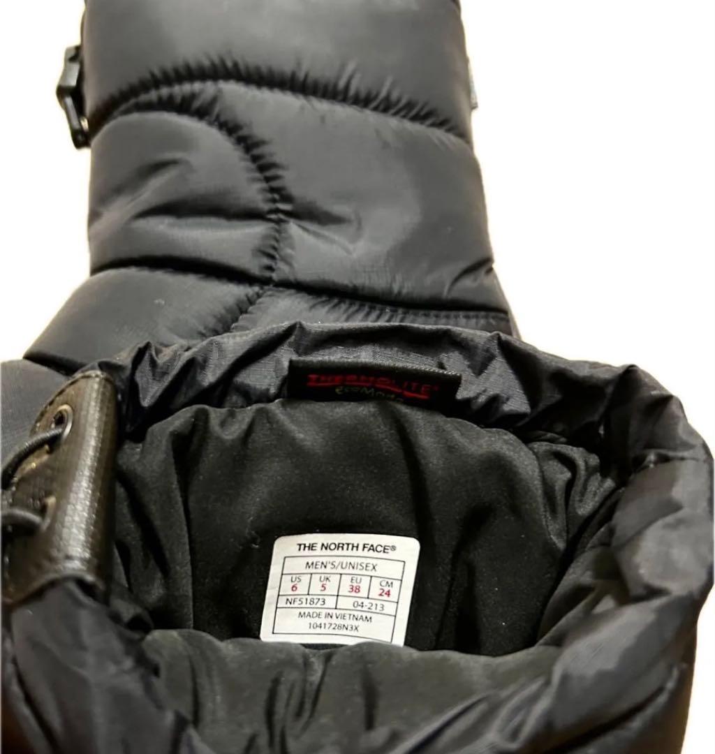 新品　THE NORTH FACE ブーツ スノーブーツ ブラック　黒　24cm