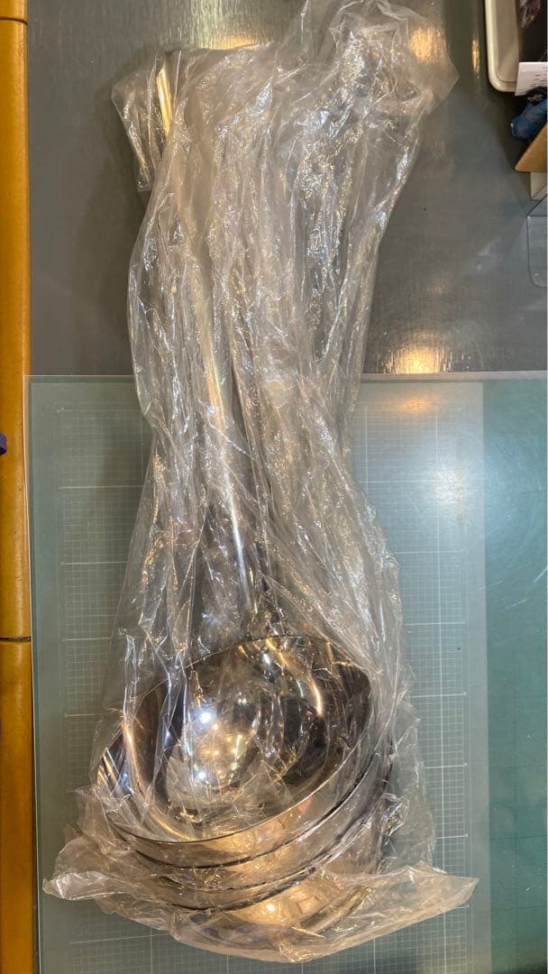 玉虎堂 MARUTAMA 18-8ステンレス レードル 900ml×4本セット