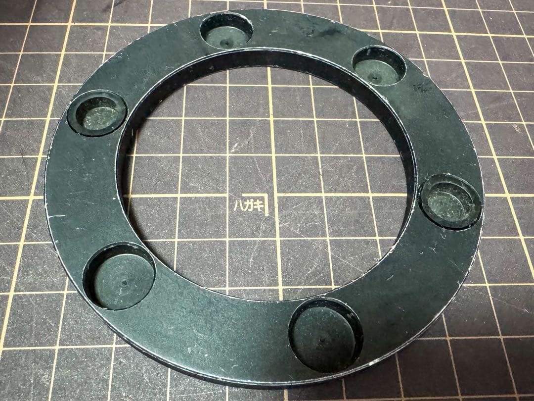 当時物 NARDI クラシック ホーンボタン リング セット